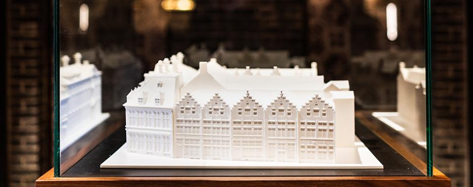 maquette van het Museum Plantin-Moretus