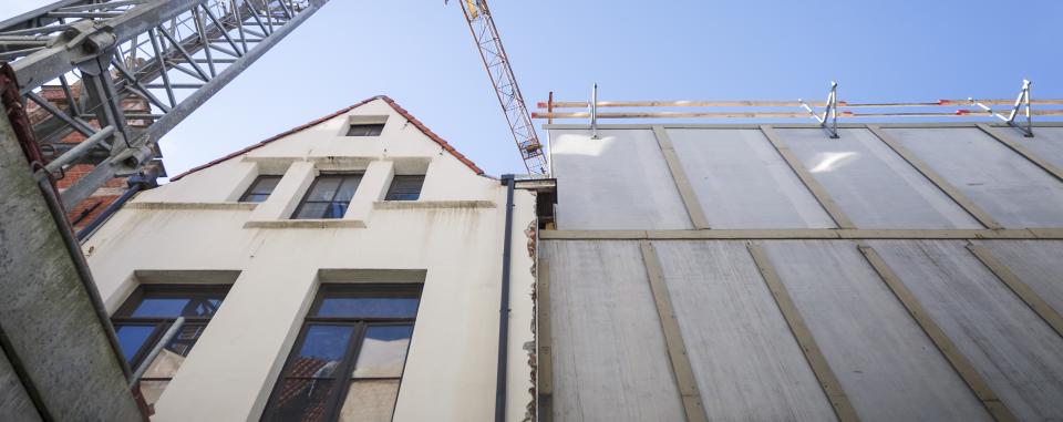 opbouw nieuwe leeszaal