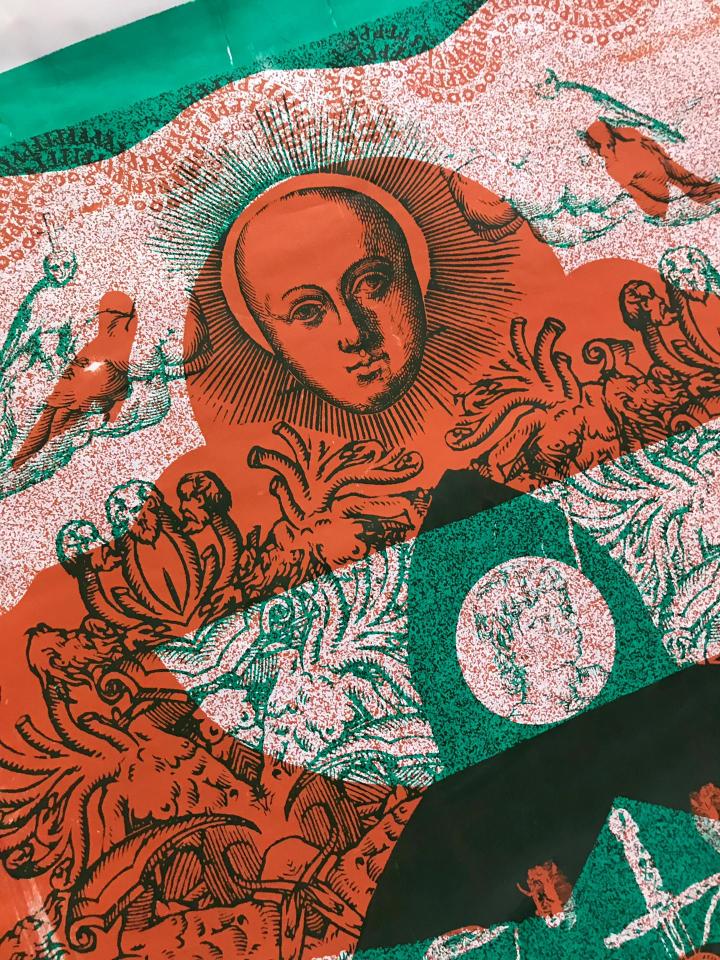 Impressed by Plantin Charlotte en Karen - detail