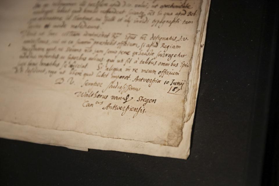 expo Brieven van Plantijn