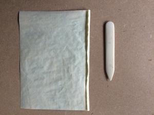 Maak een eigen poëzieboekje - Het schutblad