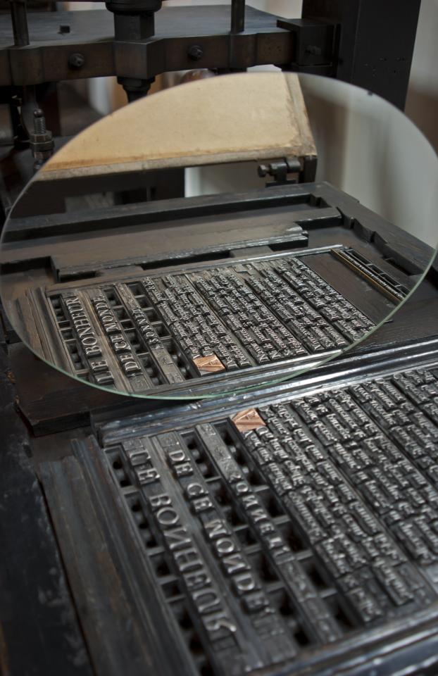 Sonnet 'Le bonheur de ce monde' door Christoffel Plantijn