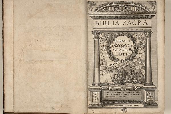 titelpagina Polyglot Bijbel