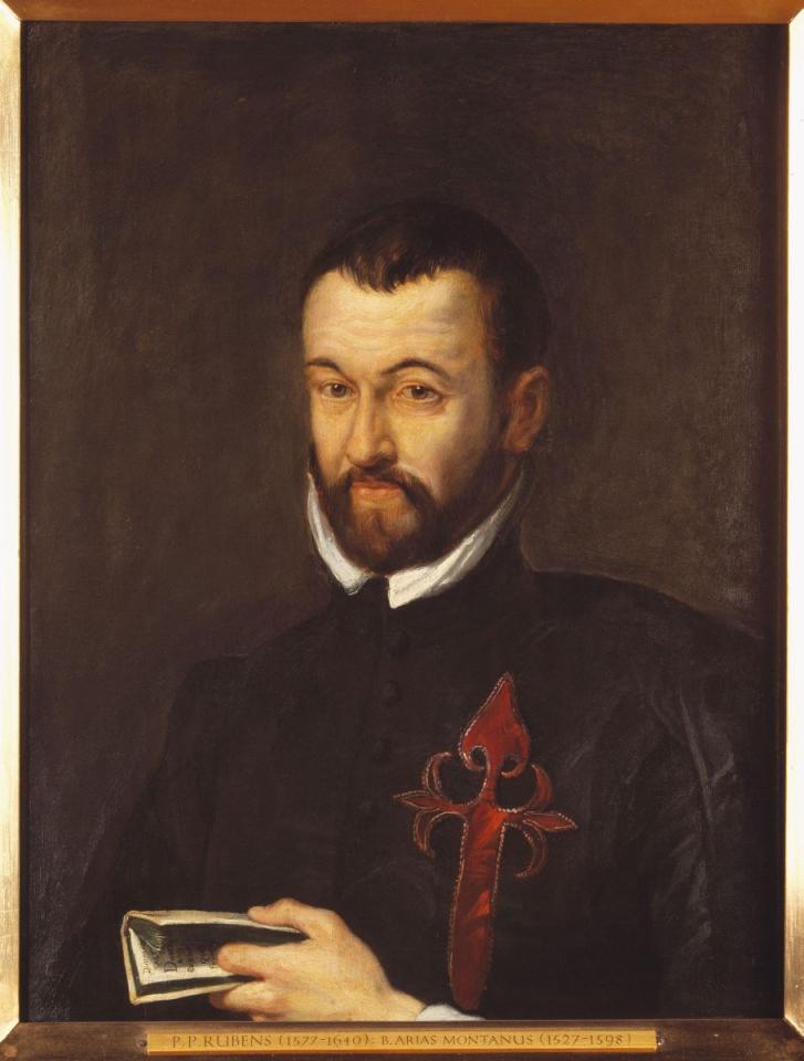Portret van Benedictus Arias Montanus, Peter Paul Rubens, 1633