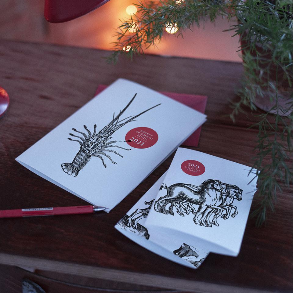 kerstkaart en nieuwjaarsbrief