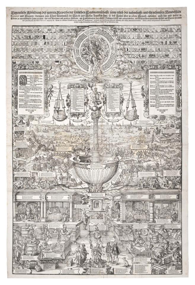 Allegorie van de handel, Jost Amman