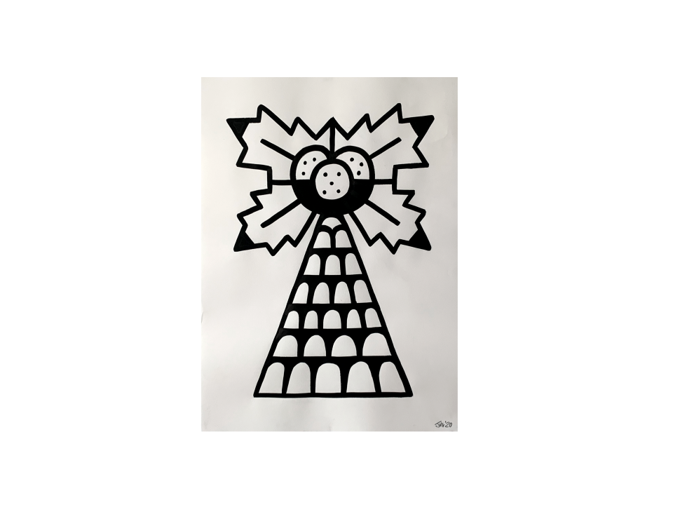 Impressed by Plantin Jasper van Gestel palmtree painting