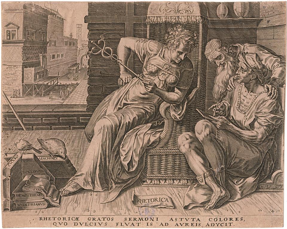 Rhetorica, Cornelis Cort