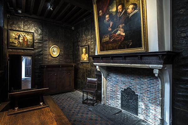 kamer van Justus Lipsius in de Officina Plantiniana