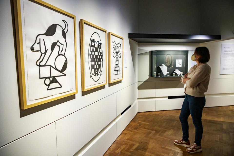 werk van Jasper Van Gestel in museum Plantin-Moretus