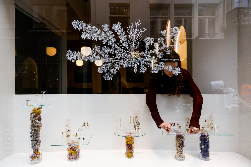 Impressed by Plantin: Plantin in de etalage