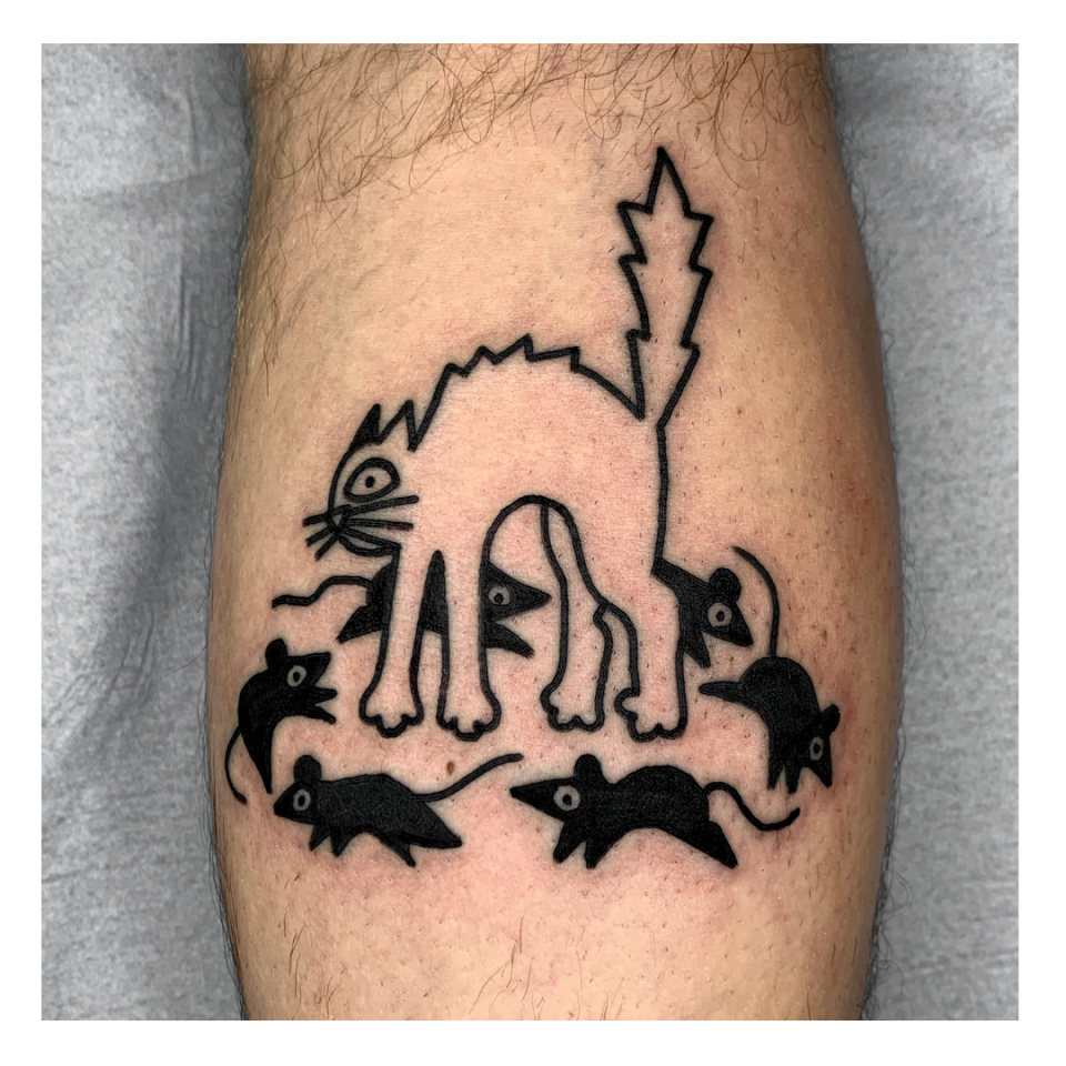 Impressed by Plantin - Jasper Van Gestel - tattoo