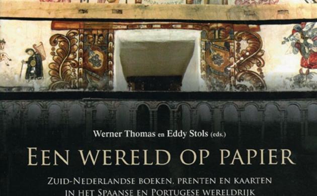 Cover van 'een wereld op papier'