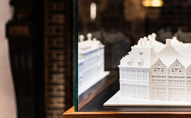 maquette van het Museum Plantin-Moretus