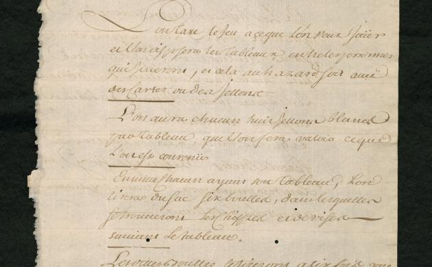 Spelregels Cavagnole uit het Archief 