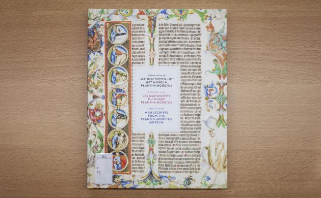boek 'Manuscripten uit het Museum Plantin-Moretus'