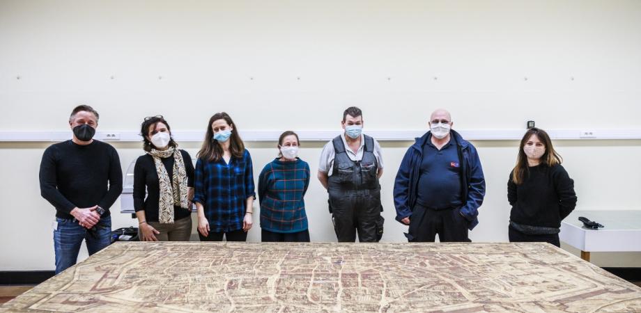 verhuis van Antverpia naar restauratieatelier verhuis van Antverpia naar restauratieatelier