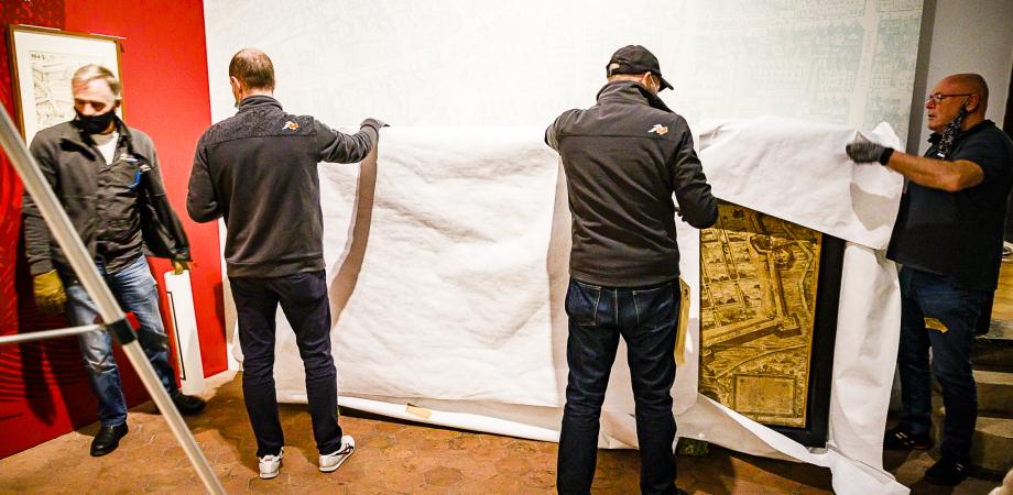 Verhuis van Antverpia naar Museum Plantin-Moretus Verhuis van Antverpia naar Museum Plantin-Moretus