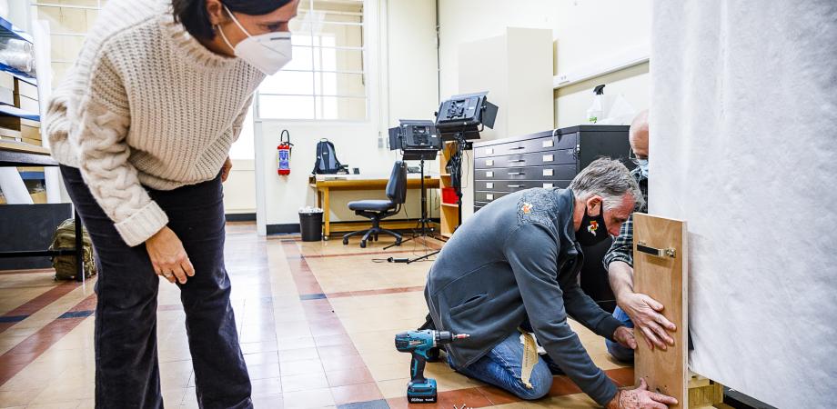 Verhuis van Antverpia naar Museum Plantin-Moretus Verhuis van Antverpia naar Museum Plantin-Moretus